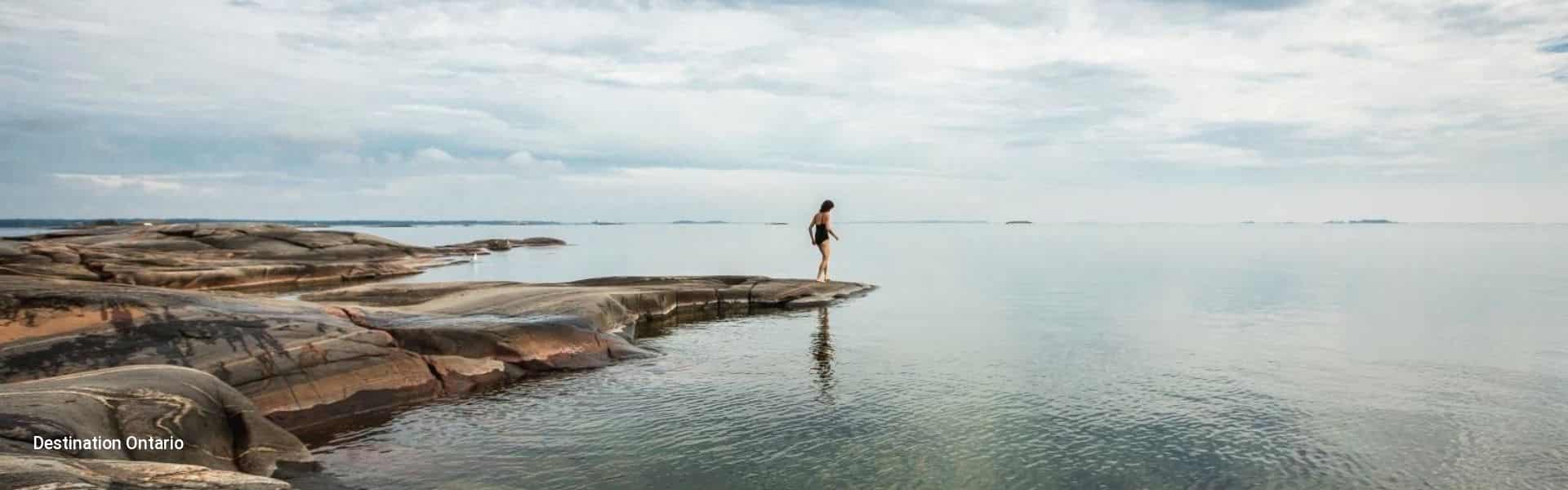 Beautiful landscape of Destination Ontario, showcasing its natural beauty